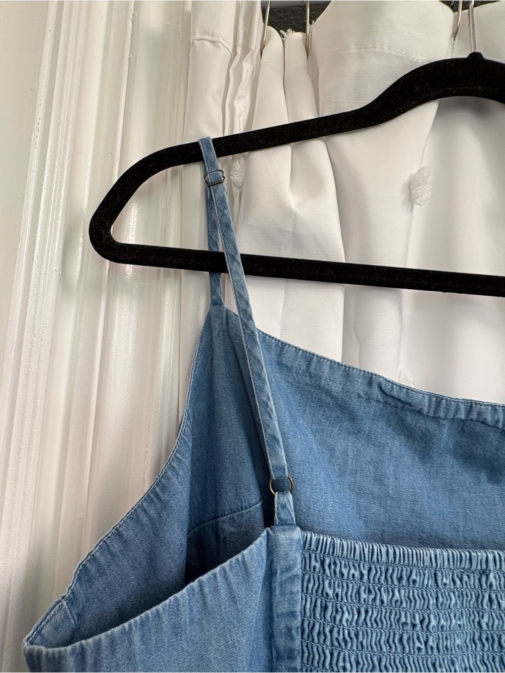 GAP Lightweight Denim Mini Dress - Picture 7 of 12